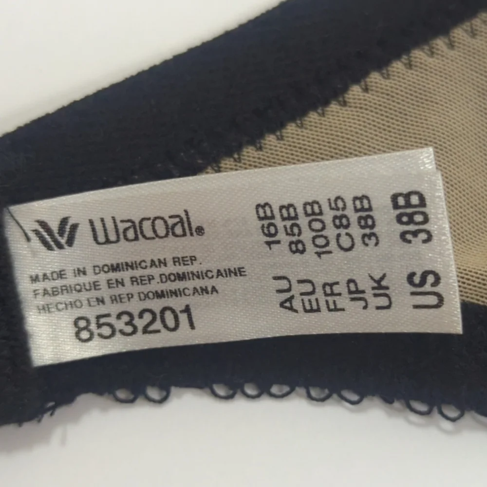 Wacoal black lace